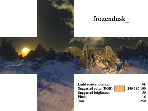frozen dusk